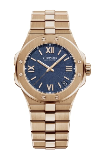 Chopard Alpine Eagle 41 Rose Gold / Blue