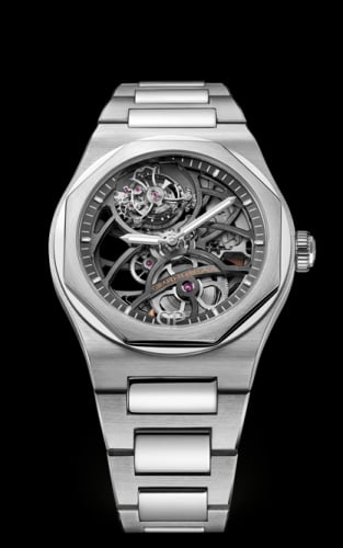 Girard-Perregaux Laureato 42 Flying Tourbillon Skeleton White Gold / Bracelet