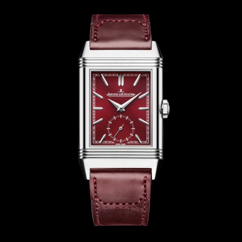 Jaeger-LeCoultre Reverso Tribute Small Seconds Stainless Steel / Red / Fagliano