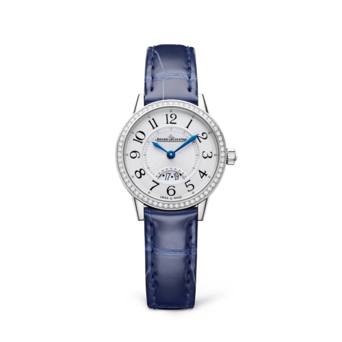 Jaeger-LeCoultre Rendez-Vous Date Small Quartz Stainless Steel - Diamond / Silver / Alligator