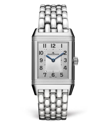 Jaeger-LeCoultre Reverso Classic Medium Duetto Stainless Steel / Silver / Bracelet