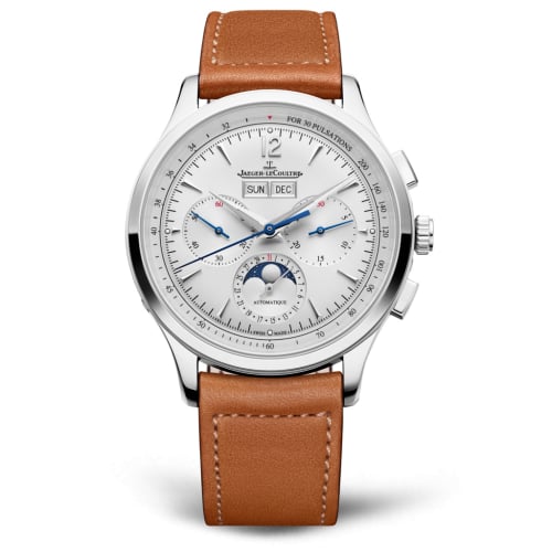 Jaeger-LeCoultre Master Control Chronograph Calendar Stainless Steel / Silver / Novonappa