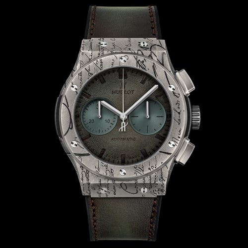 Hublot Classic Fusion 45 Chronograph Berluti Cold Brown