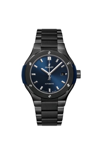 Hublot Classic Fusion 33 Ceramic / Blue / Bracelet