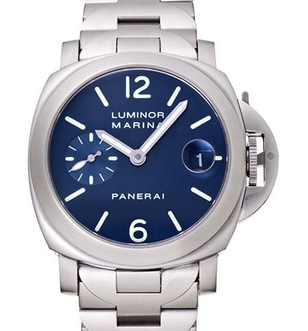 Panerai Luminor Marina Automatic 40mm Bracelet Blue