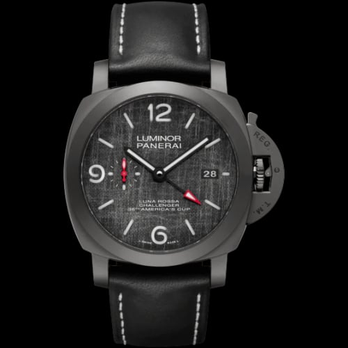 Panerai Luminor 1950 44 3 Days GMT Automatic Titanium DLC / Luna Rossa