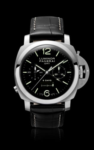 Panerai Luminor 1950 Chrono Monopulsante 8 Days GMT Acciaio