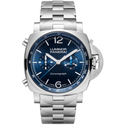 Panerai Luminor 1950 Chrono 44 Stainless Steel / Blue / Bracelet