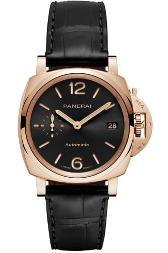 Panerai Luminor Due 38 Automatic Red Gold / Black
