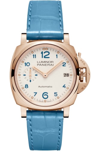 Panerai Luminor Due 38 Automatic Red Gold / White