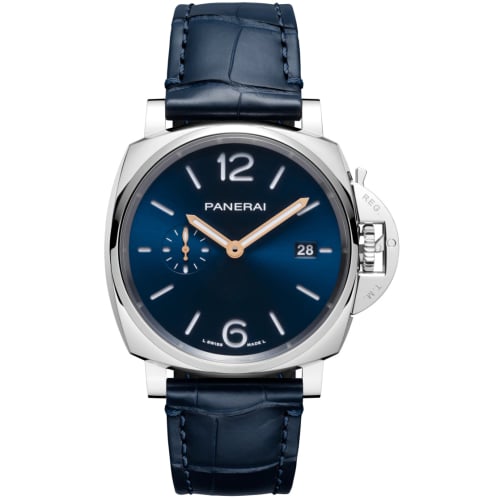 Panerai Luminor Due 42 3 Days Date Stainless Steel / Blue