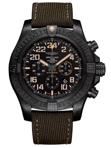 Breitling Avenger Hurricane Military Breitlight / Volcano Black / Military