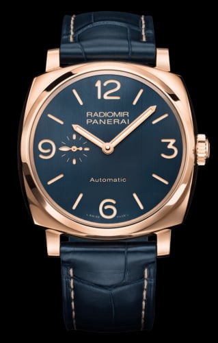 Panerai Radiomir 1940 3 Days Automatic Oro Rosso Bucherer Blue Editions