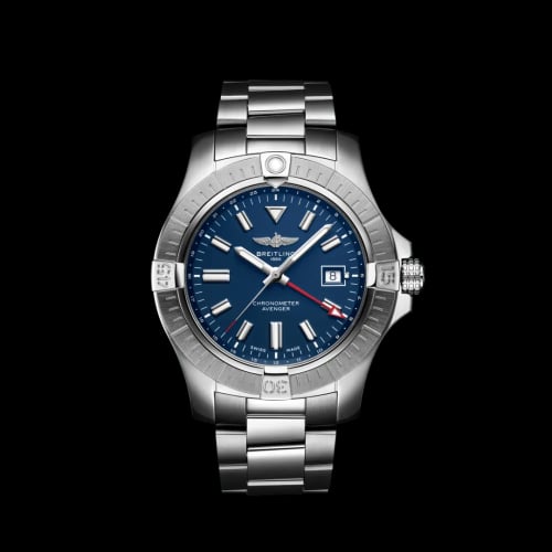 Breitling Avenger Automatic GMT 45 Stainless Steel / Blue / Bracelet