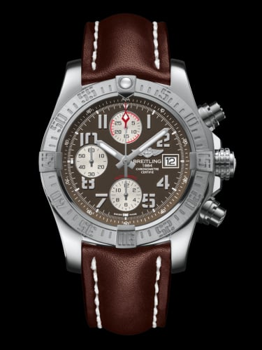 Breitling Avenger II Stainless Steel / Tungsten Gray / Calf / Folding