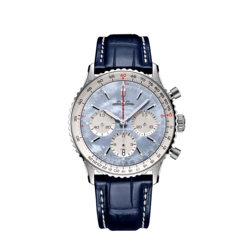 Breitling Navitimer B01 Chronograph 41 Stainless Steel / Blue MOP Japan