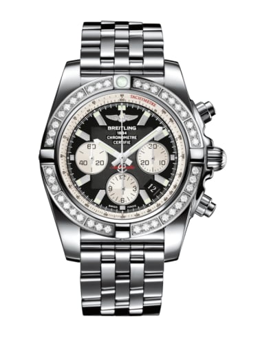 Breitling Chronomat 44 Stainless Steel / Diamond / Onyx Black / Bracelet