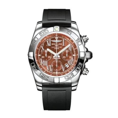 Breitling Chronomat 44 Stainless Steel / Amber / Rubber