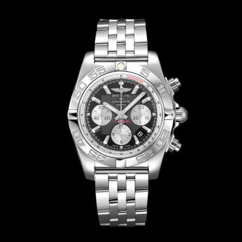 Breitling Chronomat 44 Stainless Steel / Onyx Black / Bracelet