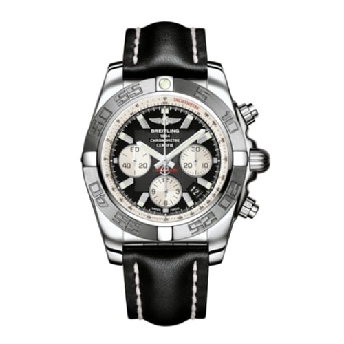 Breitling Chronomat 44 Stainless Steel / Black / Calf