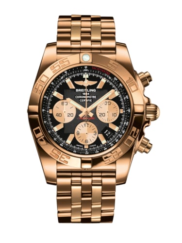 Breitling Chronomat 44 Rose Gold / Onyx Black / Bracelet