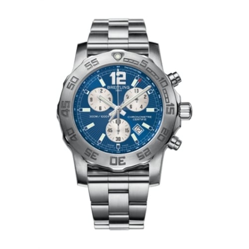 Breitling Colt Chronograph II Blue / Bracelet