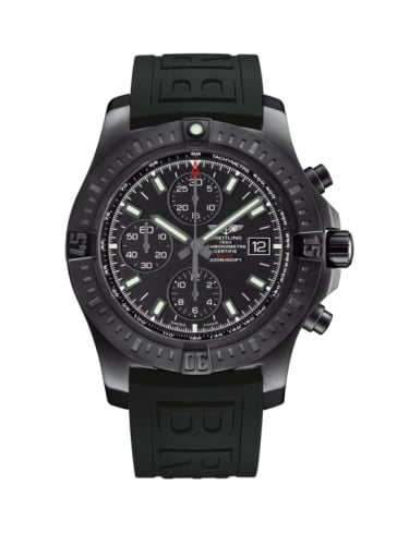 Breitling Colt Chronograph Automatic Blacksteel / Volcano Black / Rubber