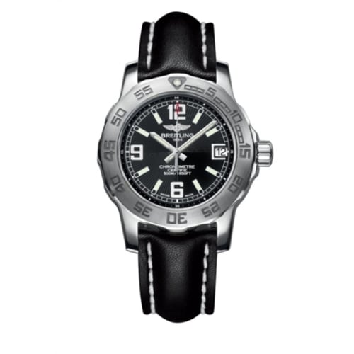 Breitling Colt 33 Black / Calf