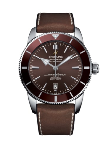 Breitling Superocean Heritage II 46 Stainless Steel / Bronze / Bronze / Rubber Leather