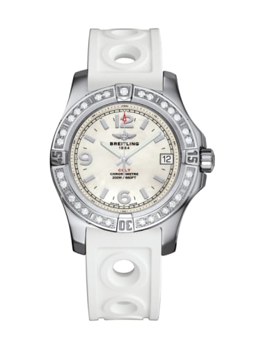 Breitling Colt 36 Diamond / Pearl / Rubber