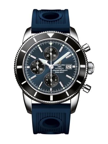 Breitling Superocean Heritage 46 Chronograph Stainless Steel / Black / Gun Blue / Rubber