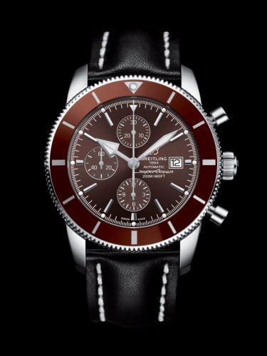 Breitling Superocean Heritage II 46 Chronograph Stainless Steel / Bronze / Bronze / Calf / Pin