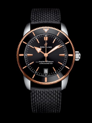 Breitling Superocean Heritage II B20 Automatic 42 Stainless Steel - Red Gold / Black / Rubber / Folding
