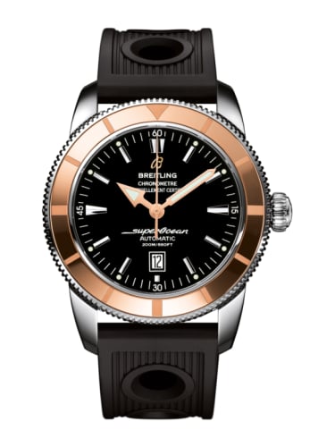 Breitling Superocean Heritage 46 Stainless Steel / Red Gold / Black / Rubber