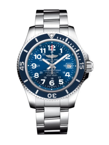 Breitling Superocean II 42 Stainless Steel / Blue / Mariner Blue / Bracelet