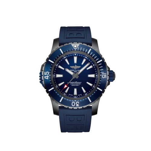 Breitling Superocean II 48 Titanium / Blue / Rubber / Pin