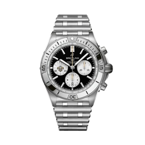 Breitling Chronomat B01 42 NFL New Orleans Saints / Rouleaux