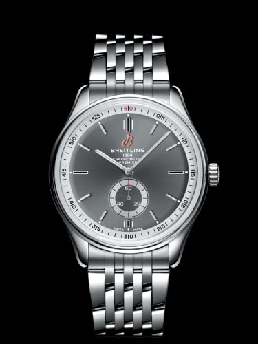 Breitling Premier Automatic 40 Stainless Steel / Anthracite / Bracelet