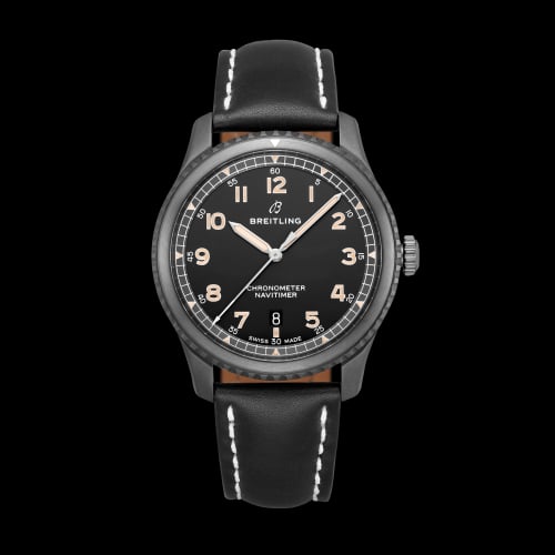 Breitling Navitimer 8 Automatic 41 Blacksteel / Black / Black Calf