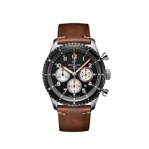 Breitling Aviator 8 B01 Chronograph 43 Stainless Steel / Mosquito / Calf / Pin