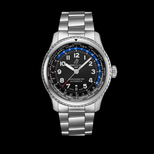 Breitling Navitimer 8 B35 Automatic Unitime 43 Stainless Steel / Black / Bracelet