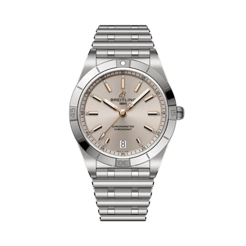 Breitling Chronomat Automatic 36 Stainless Steel - Diamond / Champagne / Switzerland