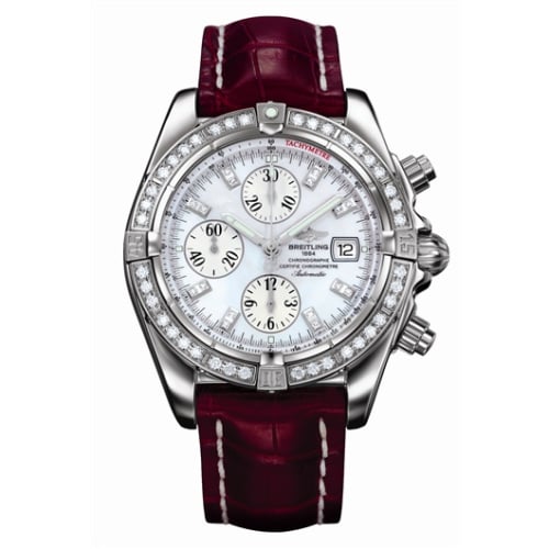 Breitling Chronomat Evolution Stainless Steel - Diamond / MOP