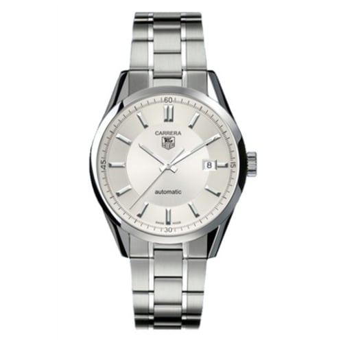 TAG Heuer Carrera Calibre 5 39 Stainless Steel / Silver / Bracelet