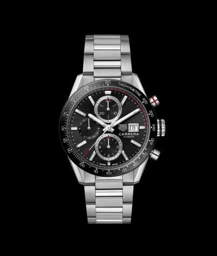 TAG Heuer Carrera Calibre 16 41 Stainless Steel / Black / Bracelet