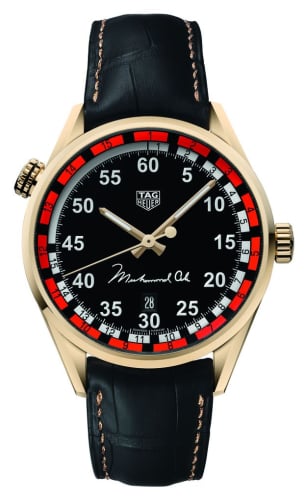 TAG Heuer Carrera Calibre 5 Ring Master 43 Pink Gold / Tribute to Muhammad Ali