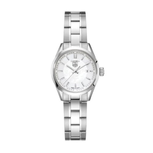 TAG Heuer Carrera Quartz 27 Stainless Steel / MOP / Bracelet