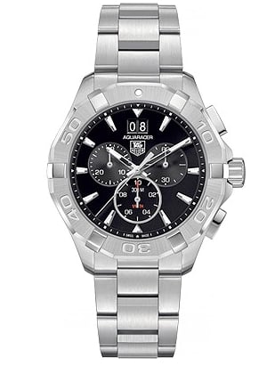 TAG Heuer Aquaracer 300M Quartz Chronograph 43 Stainless Steel / Black / Bracelet