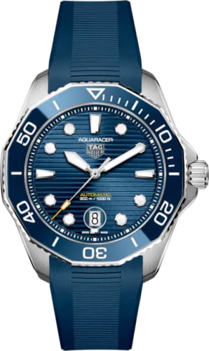 TAG Heuer Aquaracer Professional 300 43 Stainless Steel / Blue / Rubber