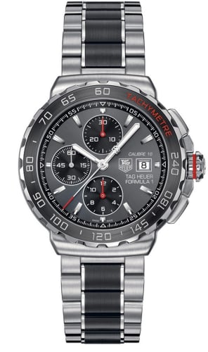 TAG Heuer Formula 1 Calibre 16 44 Stainless Steel / Grey / Bracelet